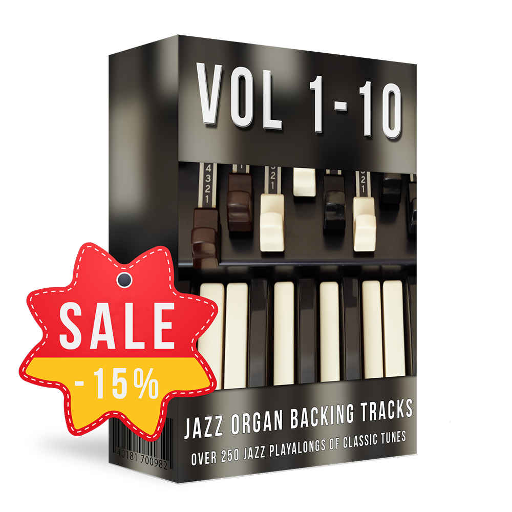 Jazz Backing Tracks Vol 1 -10 (Digital Download)