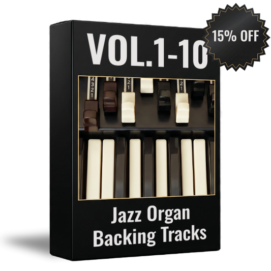 Jazz Backing Tracks Vol 1 -10 (Digital Download)